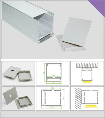 Profile ceiling box